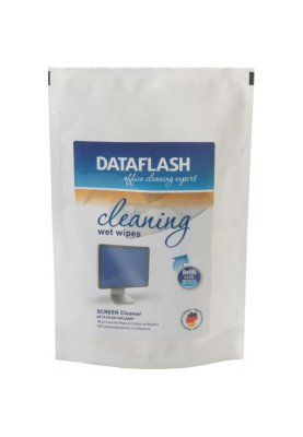 Чист. DataFlash (DF1518) серветки для TFT/LCD, 100 шт (refill DF1513)
