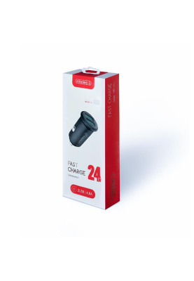 Автомобільний зарядний пристрій Intaleo CCG482 (2USB, 4.8A) Grey (1283126521553)