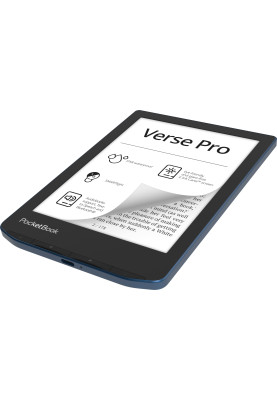 Електронна книга PocketBook 634 Verse Pro Azure (PB634-A-CIS)