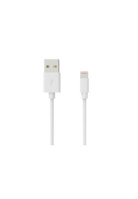 Мережевий зарядний пристрій Grand-X CH-17WL (1xUSB 2.1А) White + кабель Lightning