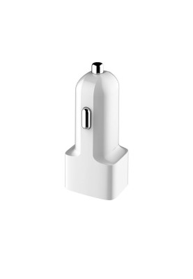 Автомобільний зарядний пристрій ColorWay (2USBх2.4A) AutoID White (CW-CHA009-WT)