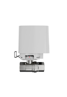 Ajax Розумний кульовий кран WaterStop 1" Jeweler, бездротовий, білий