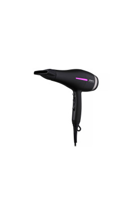 ARDESTO Фен Violet PRO HD-Y223PRO, 1850-2200Вт, 2 швидкості , 3темп.режими, дифузор, чорний