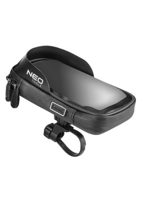 Neo Tools Сумка велосипедна з тримачем для смартфона до 6", водонепроникна, чорний