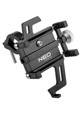 Neo Tools Тримач смартфона для велосипеда, алюмінієвий, діапазон 5.5-9.5 см