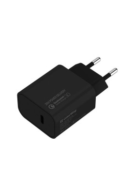 Мережевий зарядний пристрій ColorWay (1USB Type-C PDx3A) Black (CW-CHS026PD-BK)