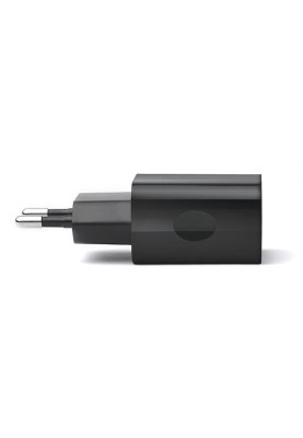 Мережевий зарядний пристрій REAL-EL CH-217 (2USB, 2.1A) Black + кабель Lightning