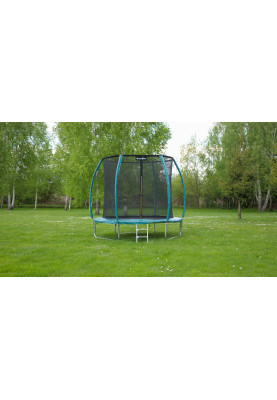 Батут із внутрішньою захисною сіткою 252 см LEOBRO Premium Pro 8FT GREEN