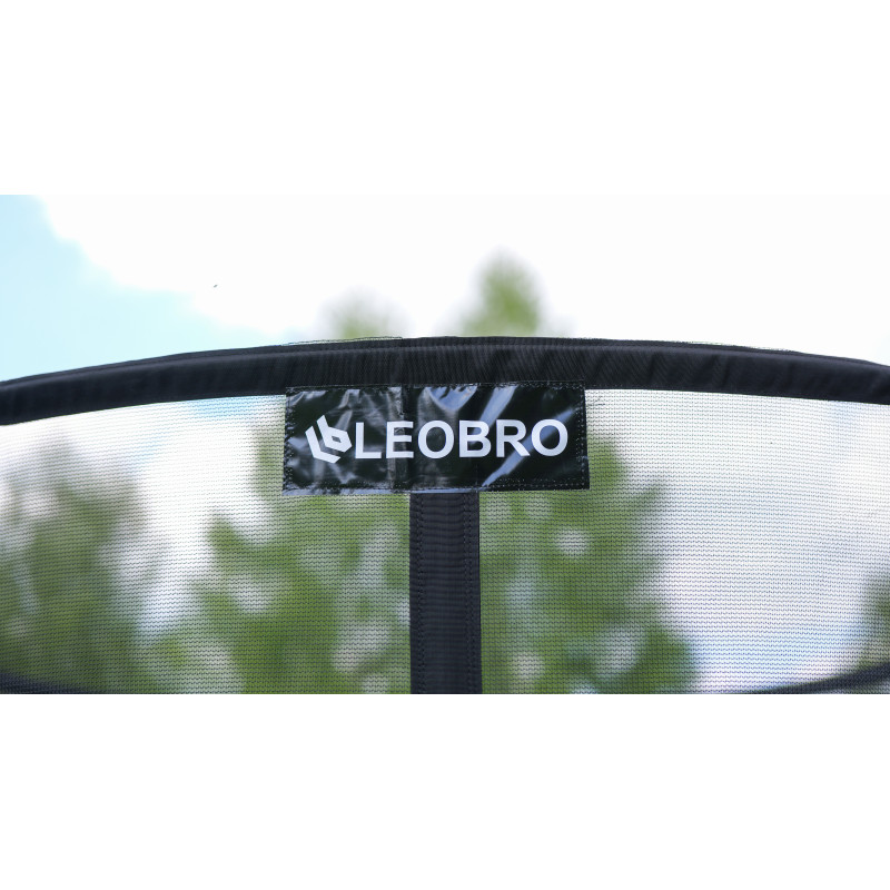 Батут із внутрішньою захисною сіткою 252 см LEOBRO Premium Pro 8FT GREEN