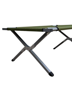 Армійська похідна розкладачка LEOBRO до 150кг Зелена (HT-168A8 Armygreen)