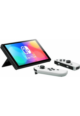 Портативна ігрова приставка Nintendo Switch OLED with White Joy-Con (045496453435)