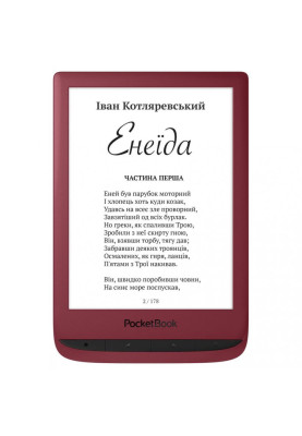 Електронна книга PocketBook 628 Touch Lux 5 Ruby Red (PB628-R-CIS)