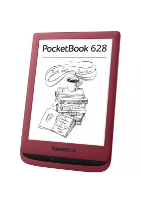 Електронна книга PocketBook 628 Touch Lux 5 Ruby Red (PB628-R-CIS)