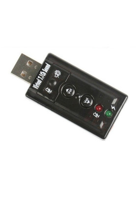 Звукова плата USB, Virtual 7.1 Channel, RTL