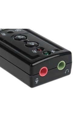 Звукова плата USB, Virtual 7.1 Channel, RTL